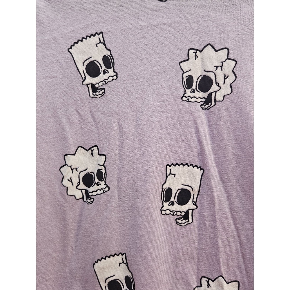 Womens XL The Simpsons Skulls Tshirt - Picture 3 of 6
